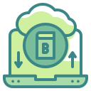 external cloud-online-learning-wanicon-two-tone-wanicon icon