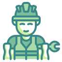 external construction-worker-labour-day-wanicon-two-tone-wanicon icon