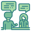 external consultation-teamwork-wanicon-two-tone-wanicon icon