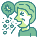 external cough-virus-transmission-wanicon-two-tone-wanicon icon