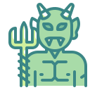 external devil-halloween-costume-avatar-wanicon-two-tone-wanicon icon