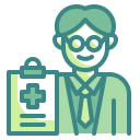 external doctor-health-professionals-avatars-wanicon-two-tone-wanicon icon