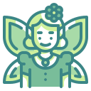 external fairy-fairytale-wanicon-two-tone-wanicon icon