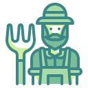 external farmer-farming-and-agriculture-wanicon-two-tone-wanicon icon