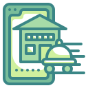 external food-delivery-stay-at-home-wanicon-two-tone-wanicon icon