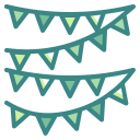 external garland-birthday-and-party-wanicon-two-tone-wanicon icon