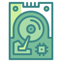 external hard-disk-computer-hardware-wanicon-two-tone-wanicon icon