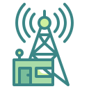 external radio-antenna-internet-of-things-wanicon-two-tone-wanicon icon