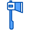 external axe-adventure-and-camping-xnimrodx-blue-xnimrodx icon