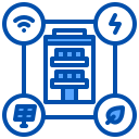 external building-smart-city-xnimrodx-blue-xnimrodx-2 icon