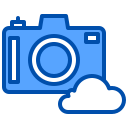 external camera-data-backup-xnimrodx-blue-xnimrodx icon