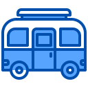 external camper-camping-and-outdoor-xnimrodx-blue-xnimrodx icon