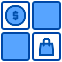 external categories-shopping-mall-xnimrodx-blue-xnimrodx icon