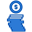 external coin-financial-xnimrodx-blue-xnimrodx icon