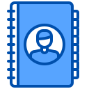 external contact-contact-us-xnimrodx-blue-xnimrodx icon