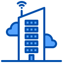 external wifi-smart-city-xnimrodx-blue-xnimrodx icon