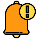 external alarm-notification-xnimrodx-lineal-color-xnimrodx icon