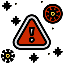 external alert-virus-xnimrodx-lineal-color-xnimrodx icon