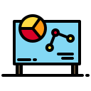 external analysis-content-creator-xnimrodx-lineal-color-xnimrodx-2 icon