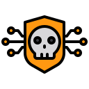 external antivirus-virus-and-hacker-xnimrodx-lineal-color-xnimrodx icon