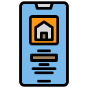 external application-real-estate-xnimrodx-lineal-color-xnimrodx icon