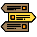 external arrow-infographic-and-chart-xnimrodx-lineal-color-xnimrodx icon