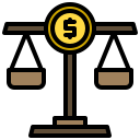 external balance-economy-xnimrodx-lineal-color-xnimrodx icon