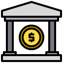 external bank-economy-xnimrodx-lineal-color-xnimrodx icon