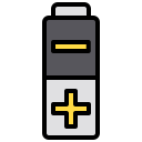 external battery-science-xnimrodx-lineal-color-xnimrodx icon