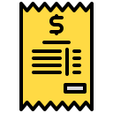 external bill-bill-and-payment-method-xnimrodx-lineal-color-xnimrodx-3 icon