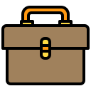 external briefcase-organization-xnimrodx-lineal-color-xnimrodx-4 icon