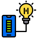 external bulb-domotic-xnimrodx-lineal-color-xnimrodx icon