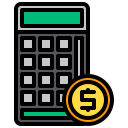 external calculator-marketing-xnimrodx-lineal-color-xnimrodx icon