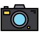 external camera-art-and-design-studio-xnimrodx-lineal-color-xnimrodx icon