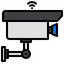 external cctv-domotic-xnimrodx-lineal-color-xnimrodx-2 icon