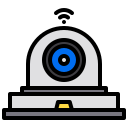 external cctv-domotic-xnimrodx-lineal-color-xnimrodx icon