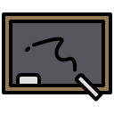 external chalk-board-design-tools-xnimrodx-lineal-color-xnimrodx icon