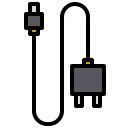 external charger-electronics-xnimrodx-lineal-color-xnimrodx icon