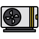 external cooling-computer-xnimrodx-lineal-color-xnimrodx icon