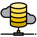 external database-web-hosting-xnimrodx-lineal-color-xnimrodx icon