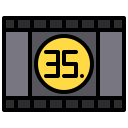 external film-vdo-production-xnimrodx-lineal-color-xnimrodx icon