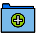 external folder-startup-business-xnimrodx-lineal-color-xnimrodx icon