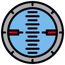 external radar-avitation-and-airport-xnimrodx-lineal-color-xnimrodx icon