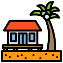 external resort-resort-xnimrodx-lineal-color-xnimrodx icon