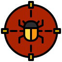 external virus-web-hosting-xnimrodx-lineal-color-xnimrodx icon