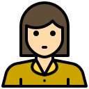 external woman-avatar-xnimrodx-lineal-color-xnimrodx icon