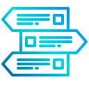 external arrow-infographic-and-chart-xnimrodx-lineal-gradient-xnimrodx icon