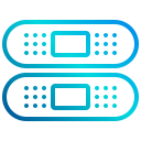 external band-aid-pharmacy-xnimrodx-lineal-gradient-xnimrodx icon