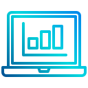 external bar-chart-organization-xnimrodx-lineal-gradient-xnimrodx icon