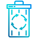 external bin-green-power-energy-xnimrodx-lineal-gradient-xnimrodx icon